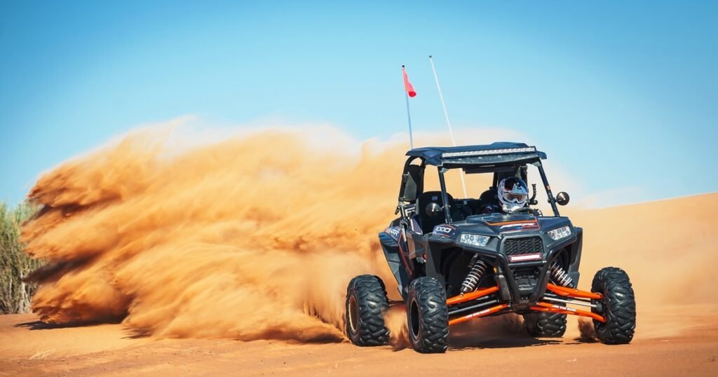 Buggy in the Dubai Desert