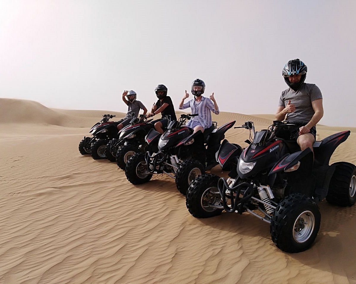 Quad bike rental Dubai desert