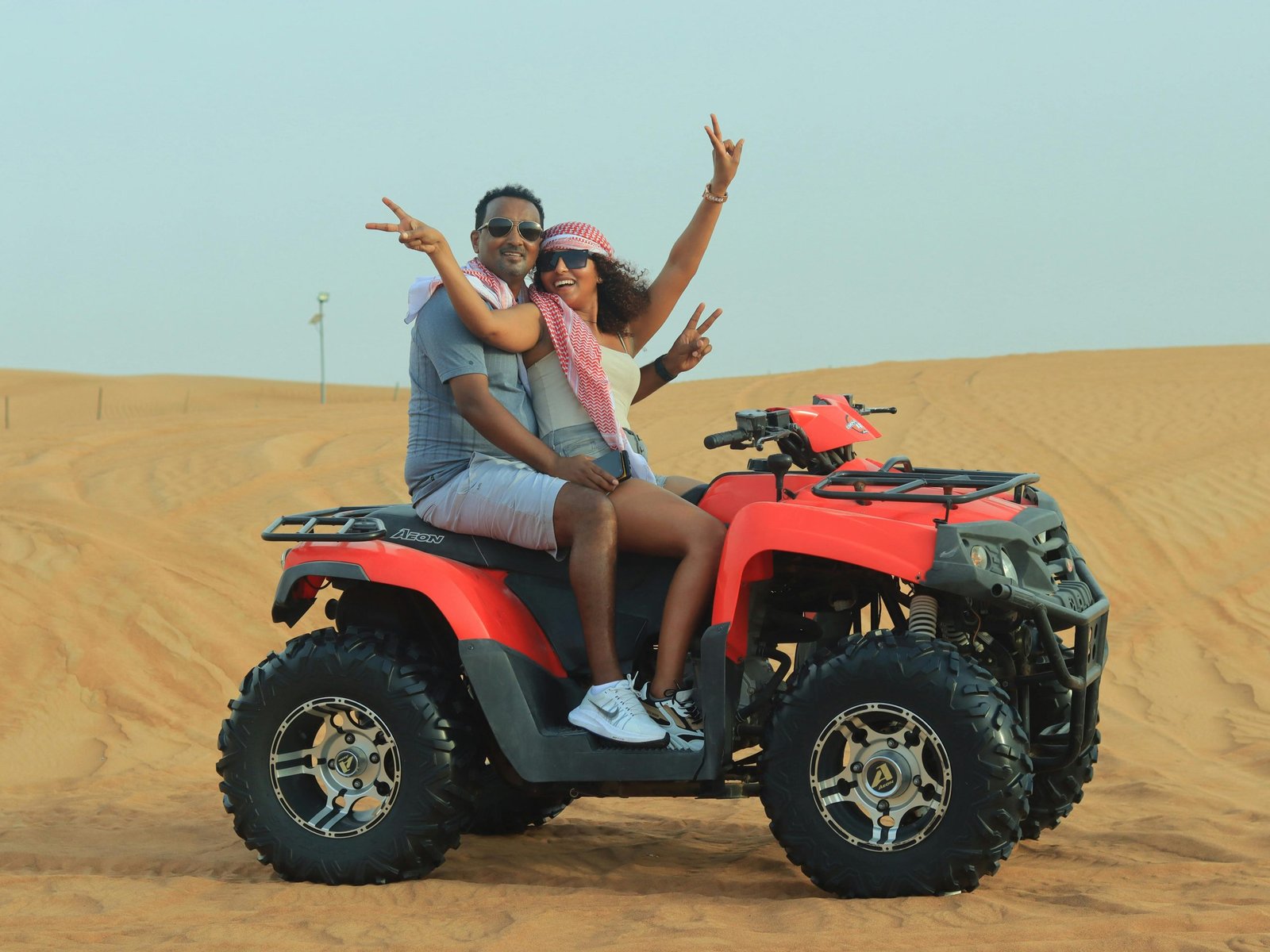 400cc Double Seater Quad Bike Rental Dubai